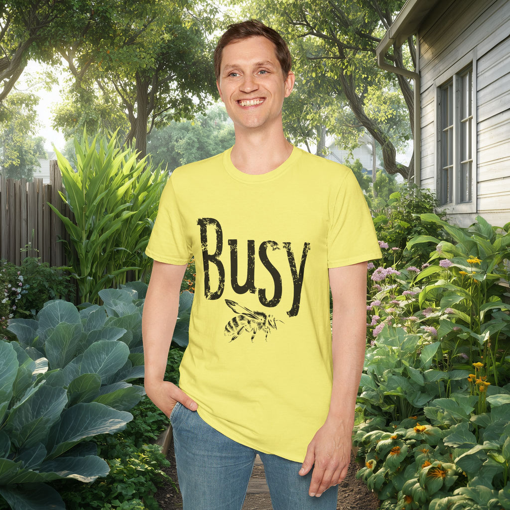 Retro Busy Bee T-Shirt for Nature Lovers