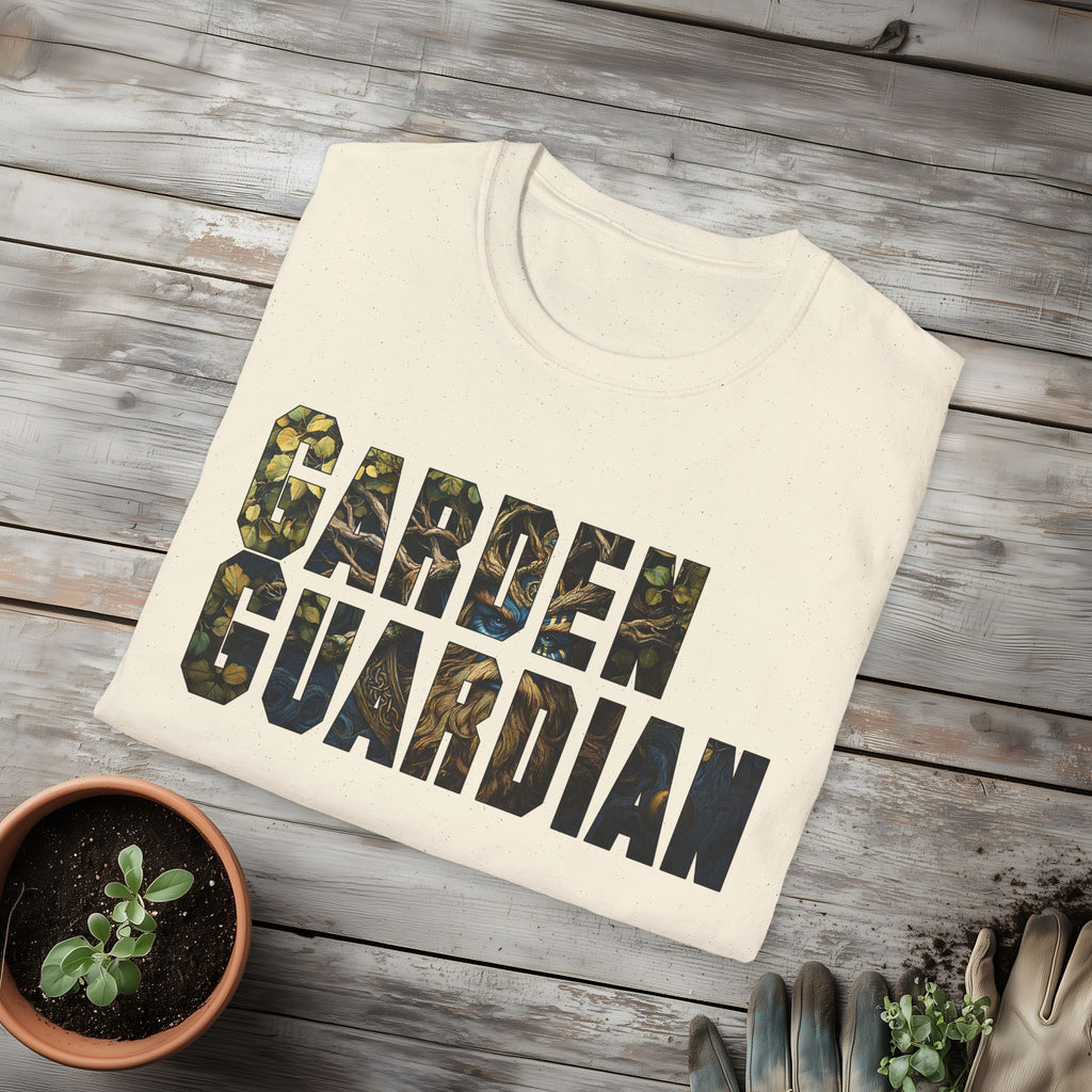Fantasy Garden Guardian T-Shirt for Gardeners