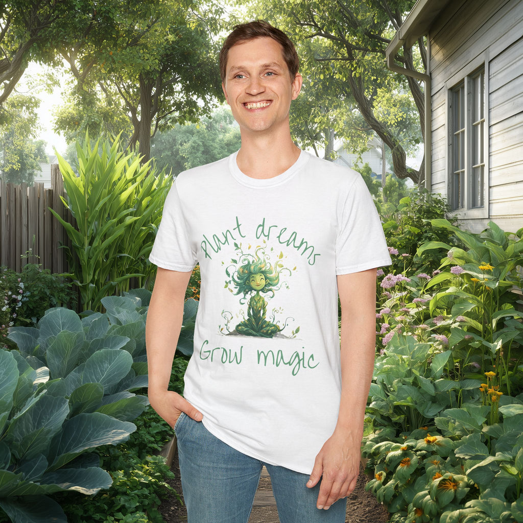Plant Dreams, Grow Magic Garden Goddess T-Shirt