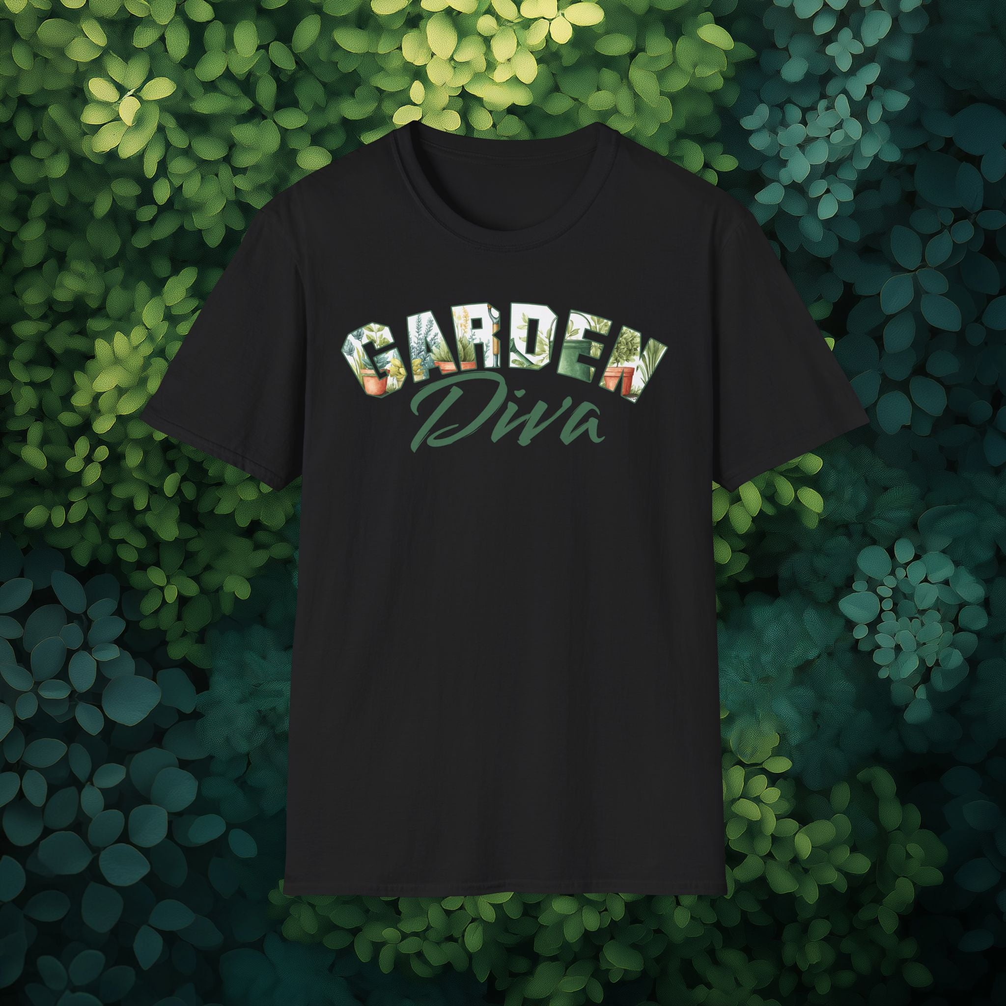 Garden Diva T-Shirt for Plant Lovers and Gardeners