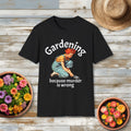 Vintage Murder is Wrong Gardening T-shirt