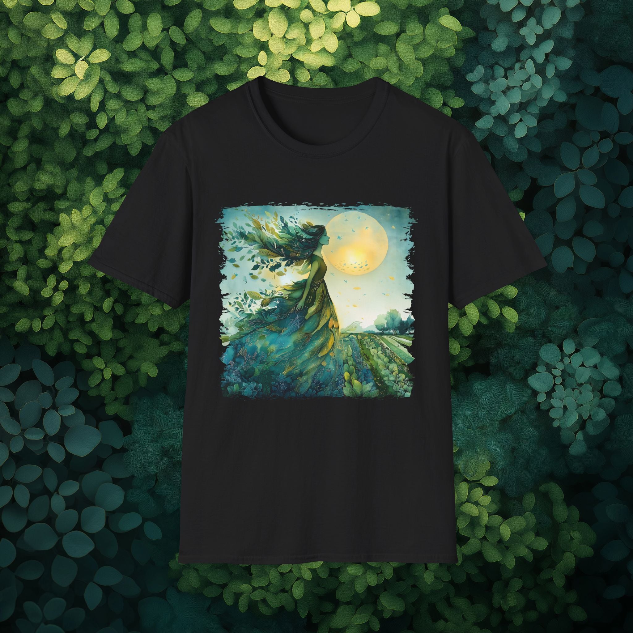 Garden Goddess T-Shirt for Gardeners, Nature Lovers, Summer Casual Wear
