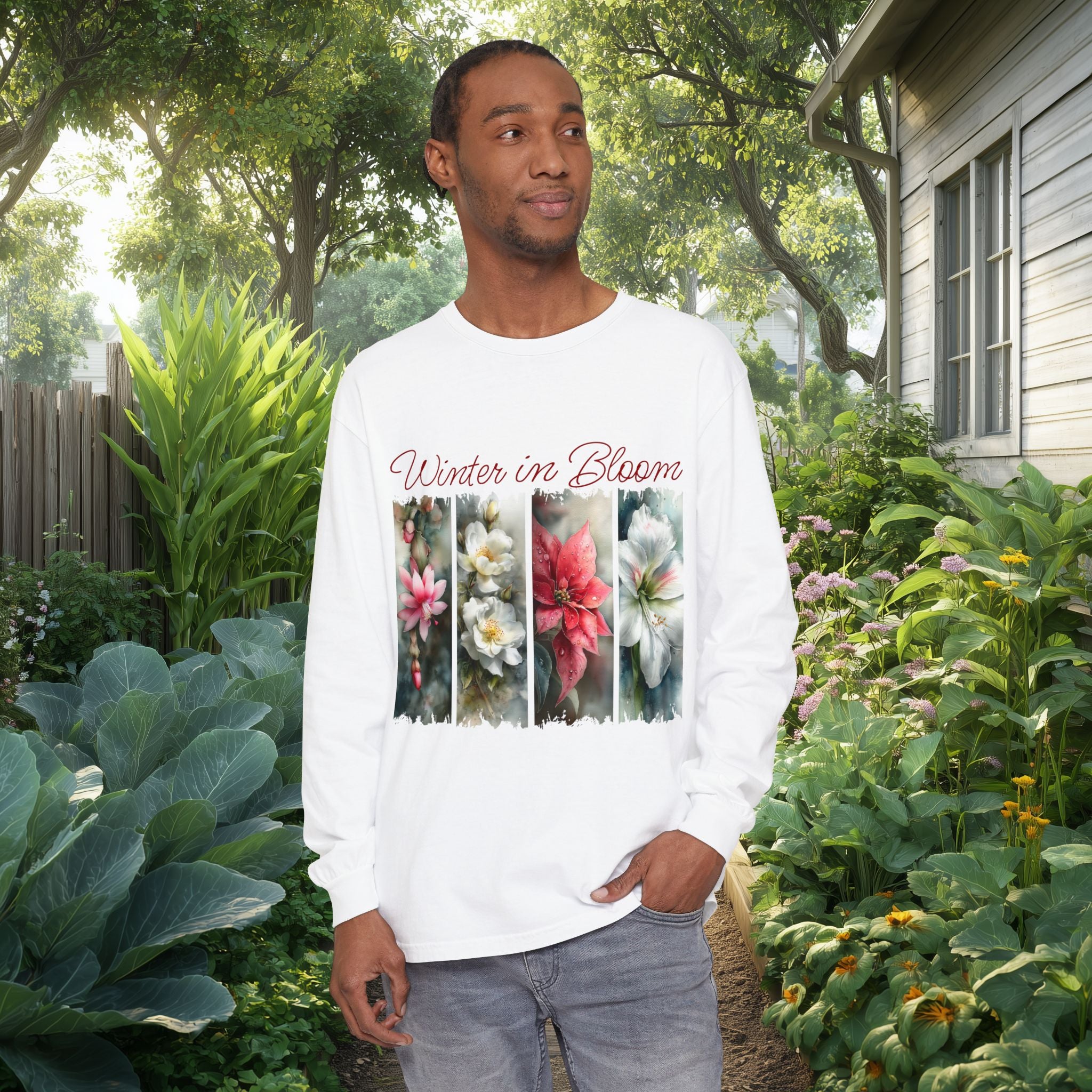 Winter in Bloom Long Sleeve Tee