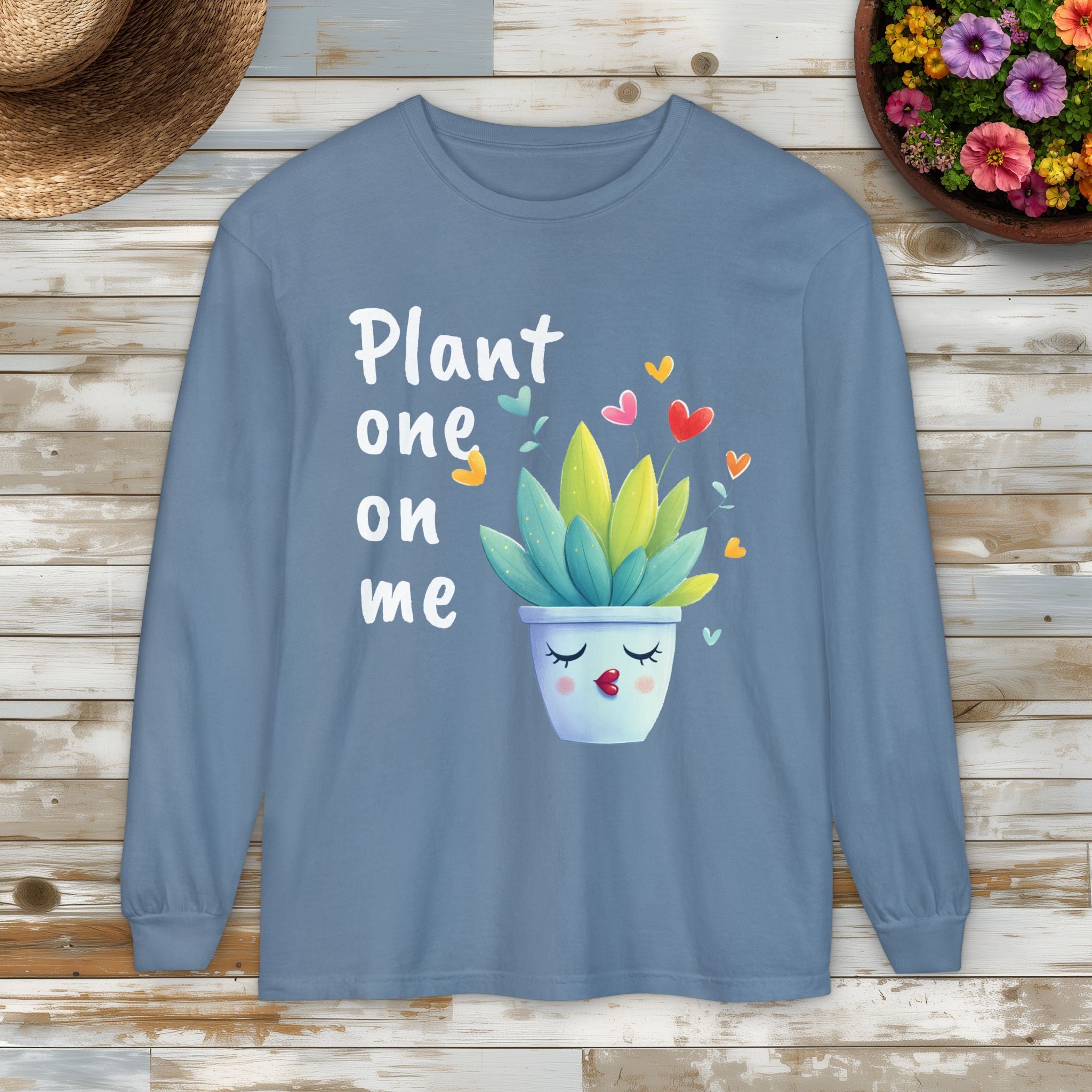 Plant One on Me Long Sleeve T-Shirt