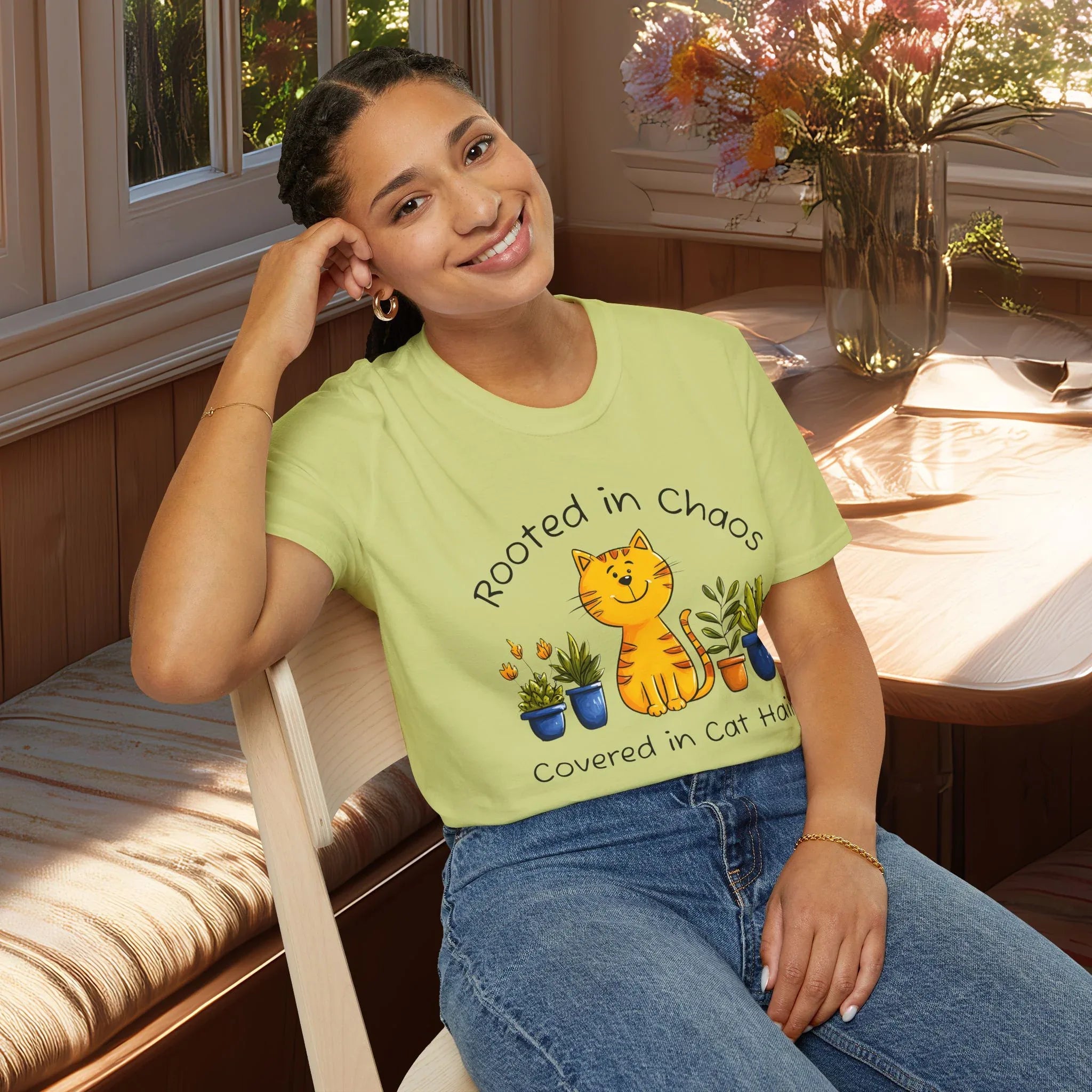 Cartoon Chaos & Cat Hair T-Shirt