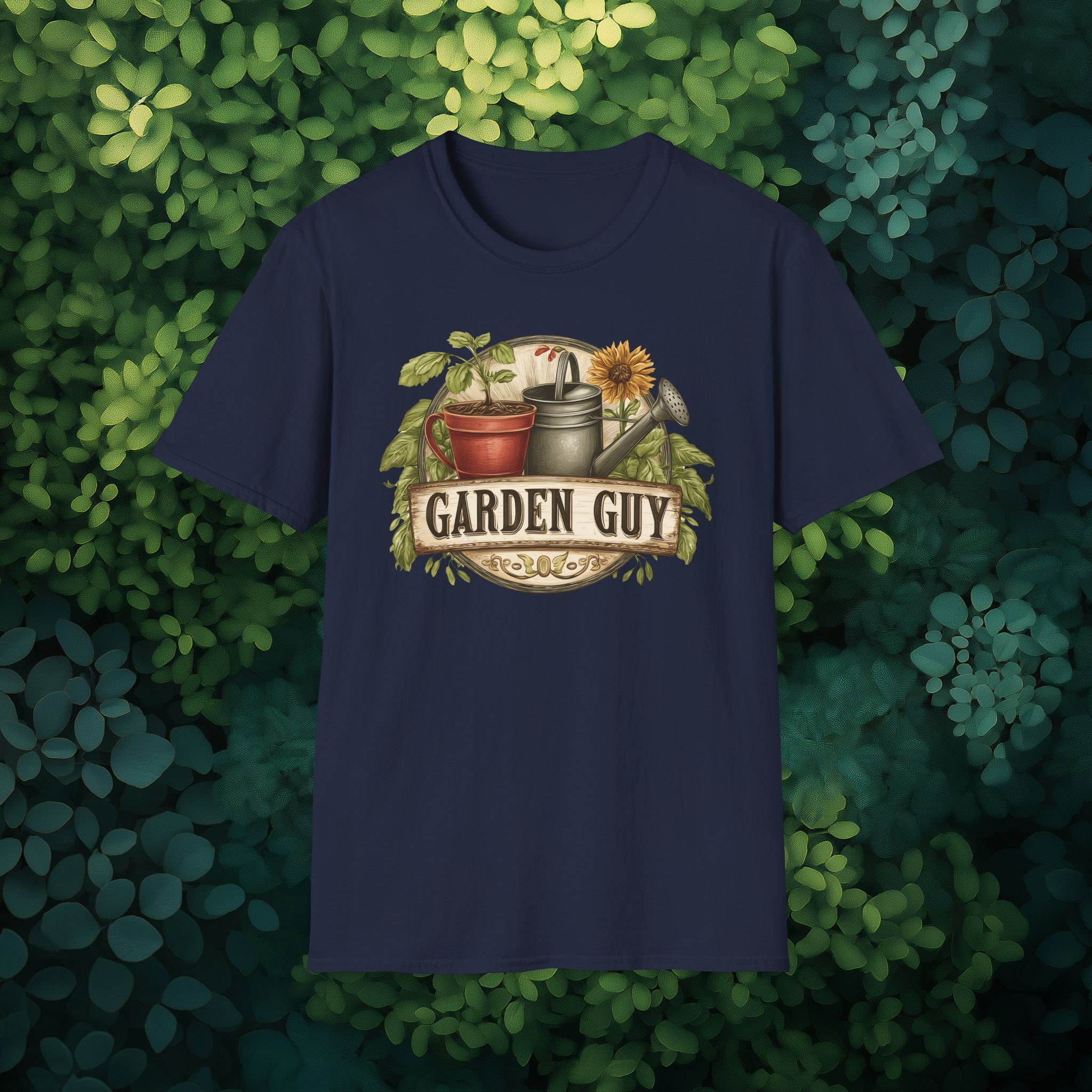 Vintage Garden Guy T-Shirt for  Backyard Gardeners