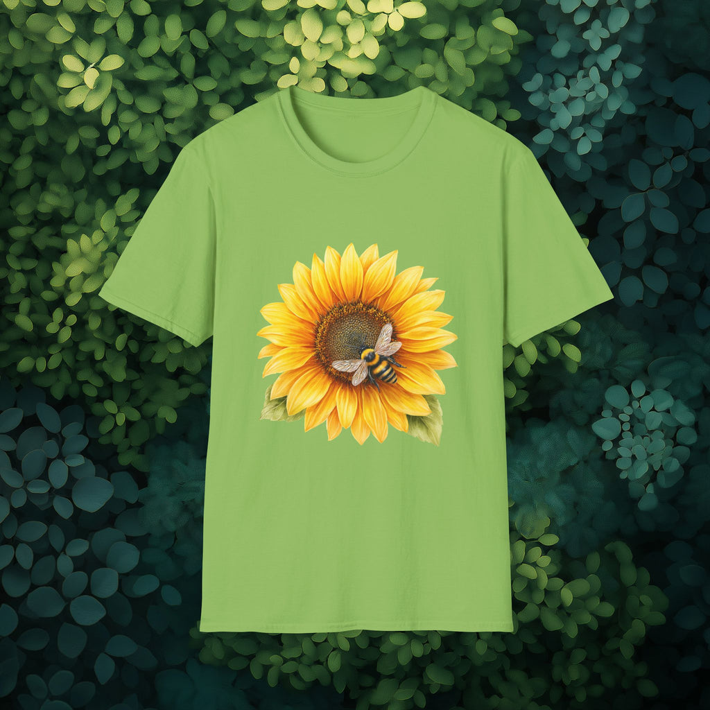 Sunflower and Honeybee T-Shirt