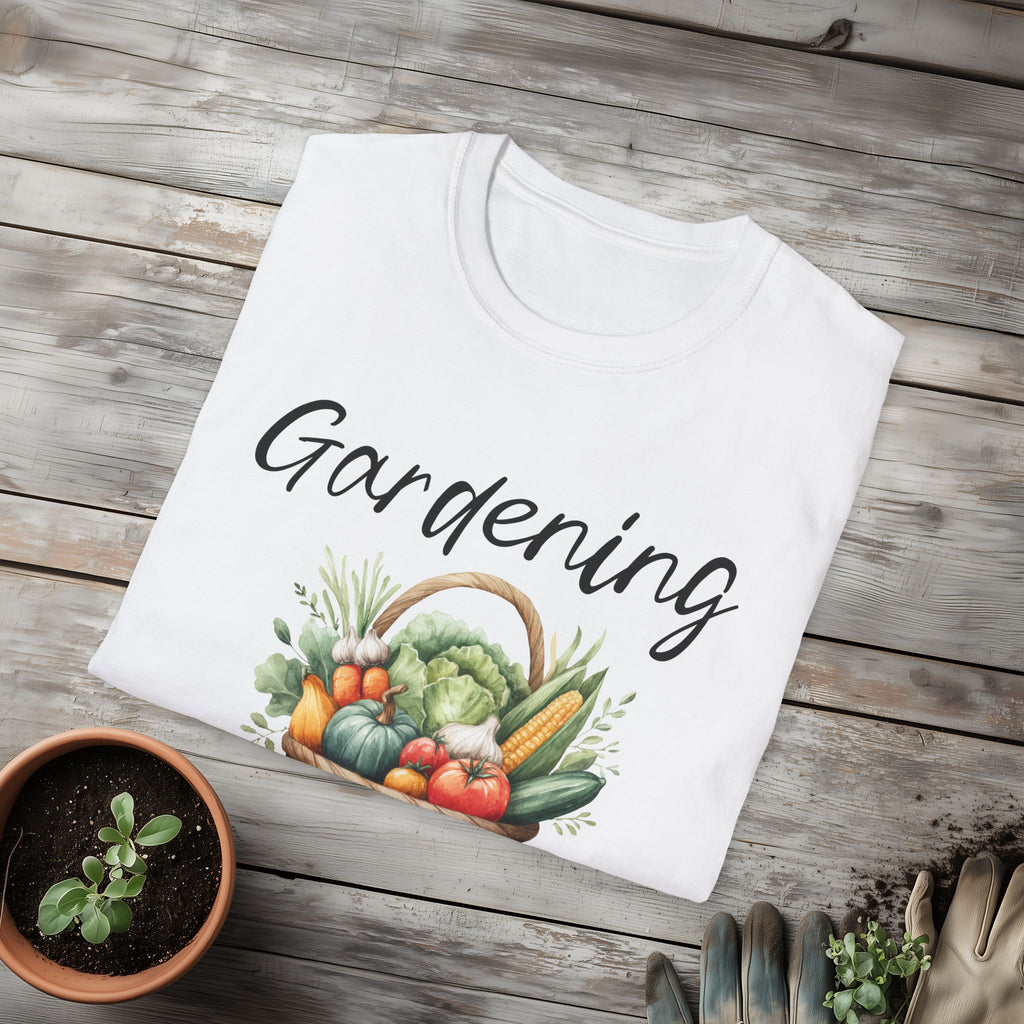 Gardening is My Therapy T-Shirt for Gardeners & Nature Lovers