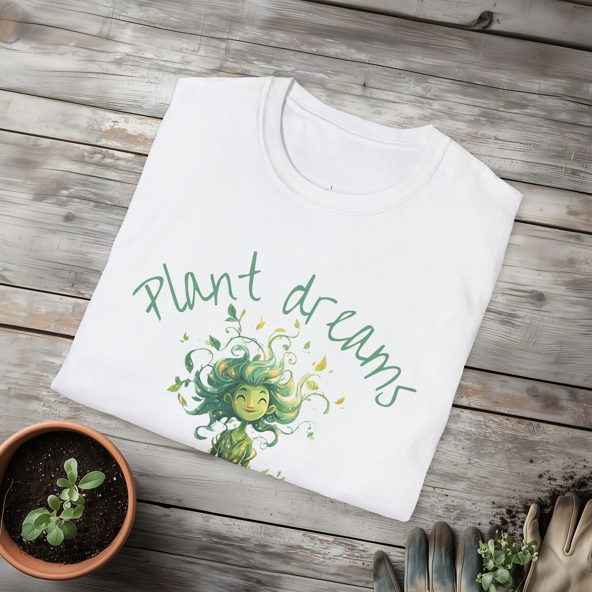 Plant Dreams, Grow Magic Garden Goddess T-Shirt