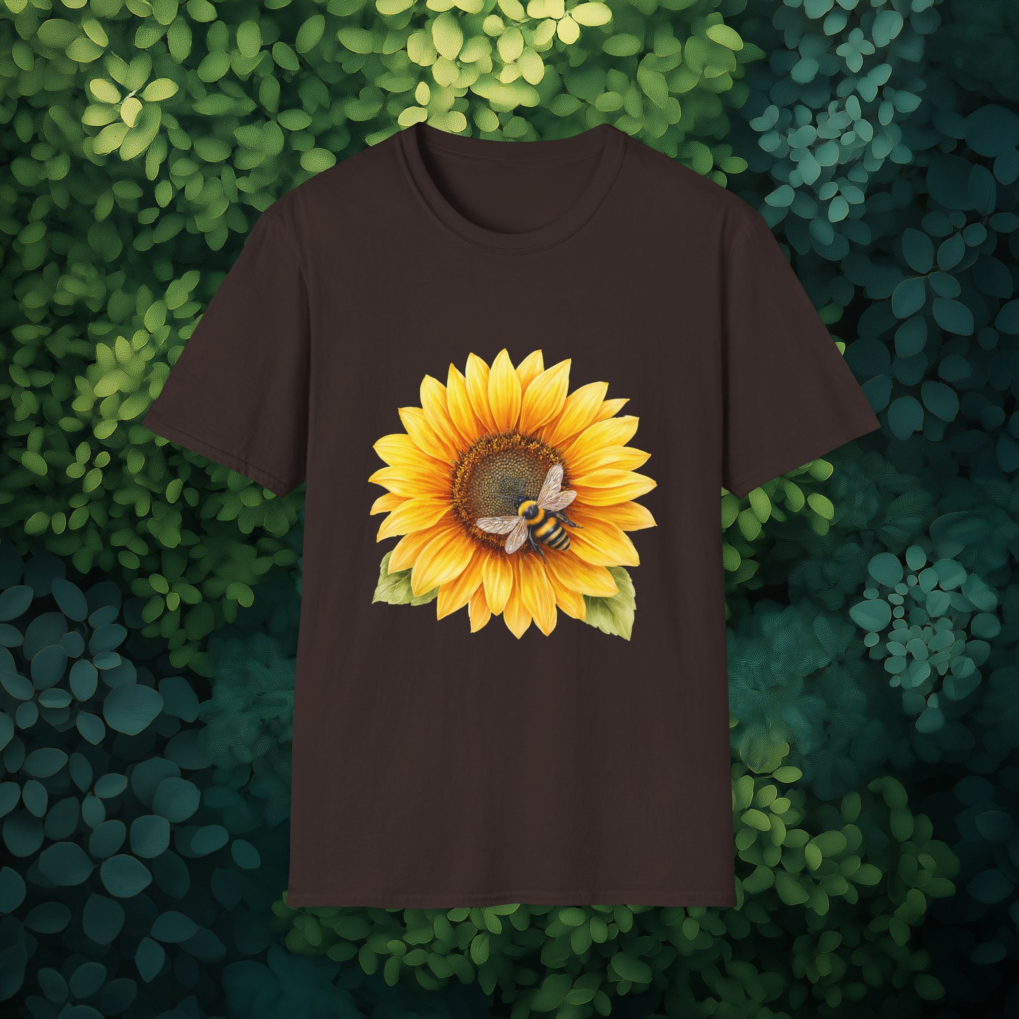 Sunflower and Honeybee T-Shirt