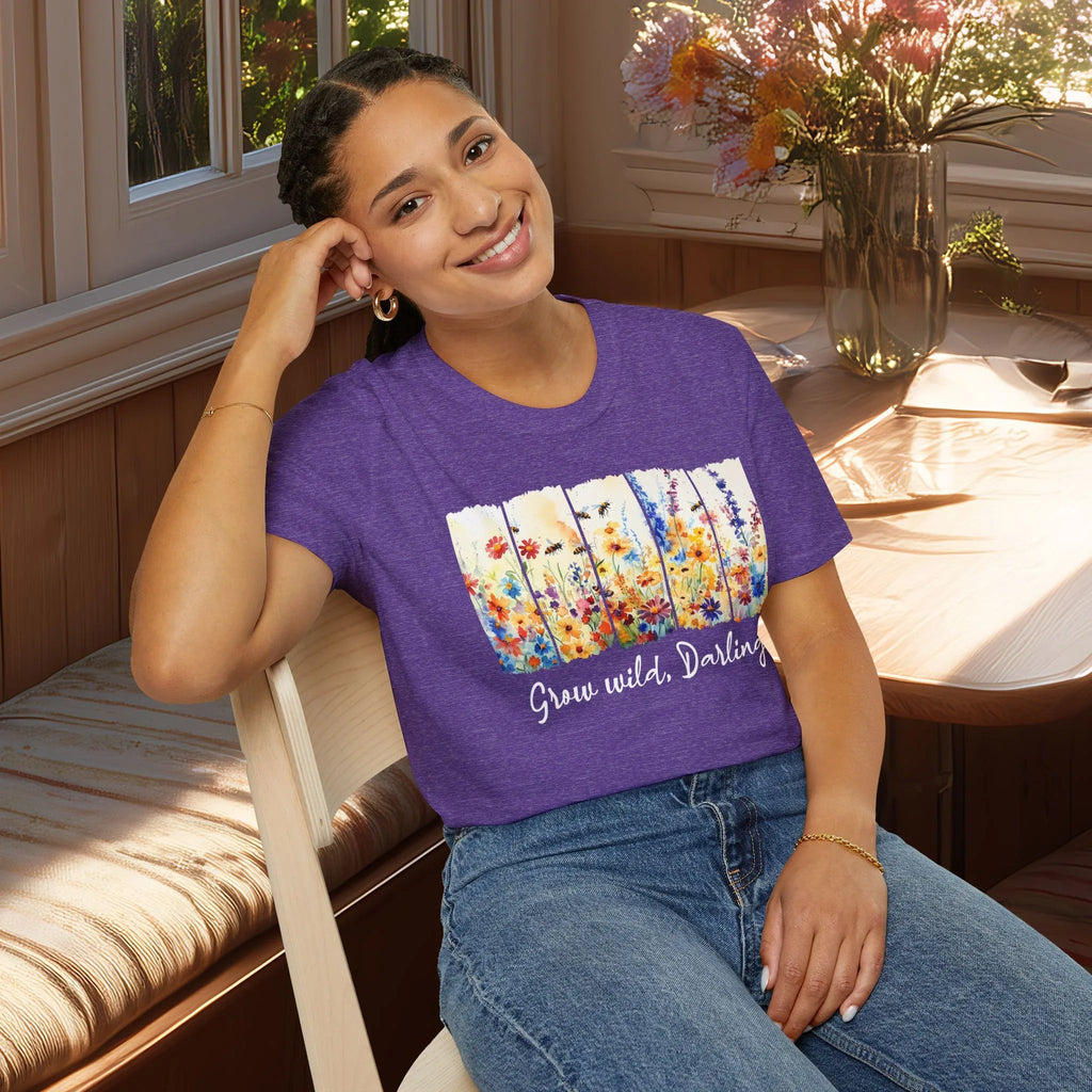 Grow Wild, Darling T-Shirt for Nature Lovers