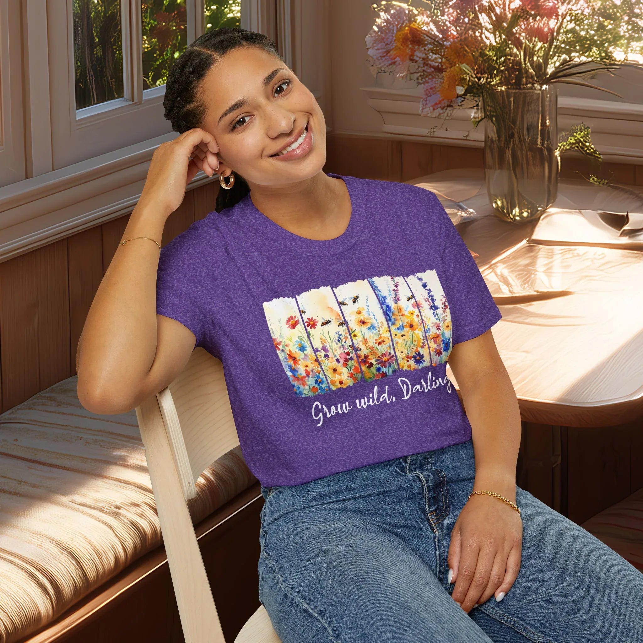 Grow Wild, Darling T-Shirt for Nature Lovers