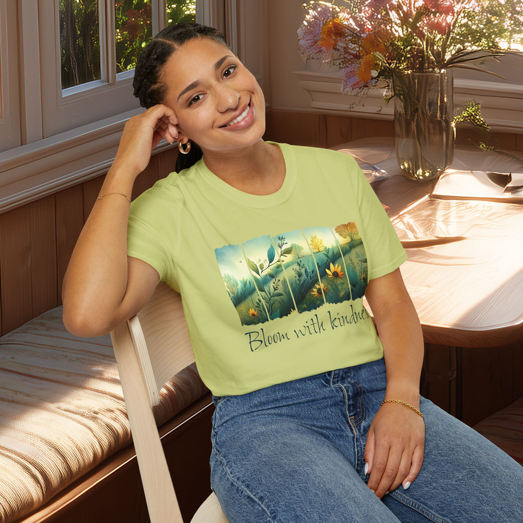 Bloom with Kindness T-Shirt for Gardeners
