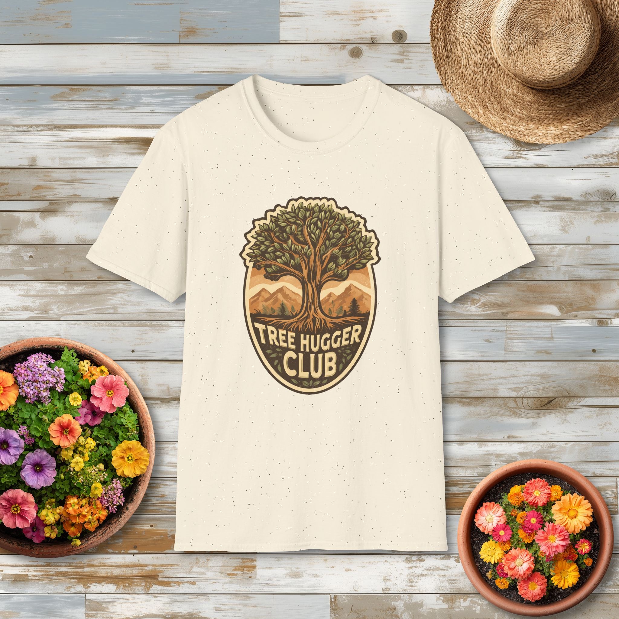Tree Hugger Club Shirt – National Park Style Tree Tee