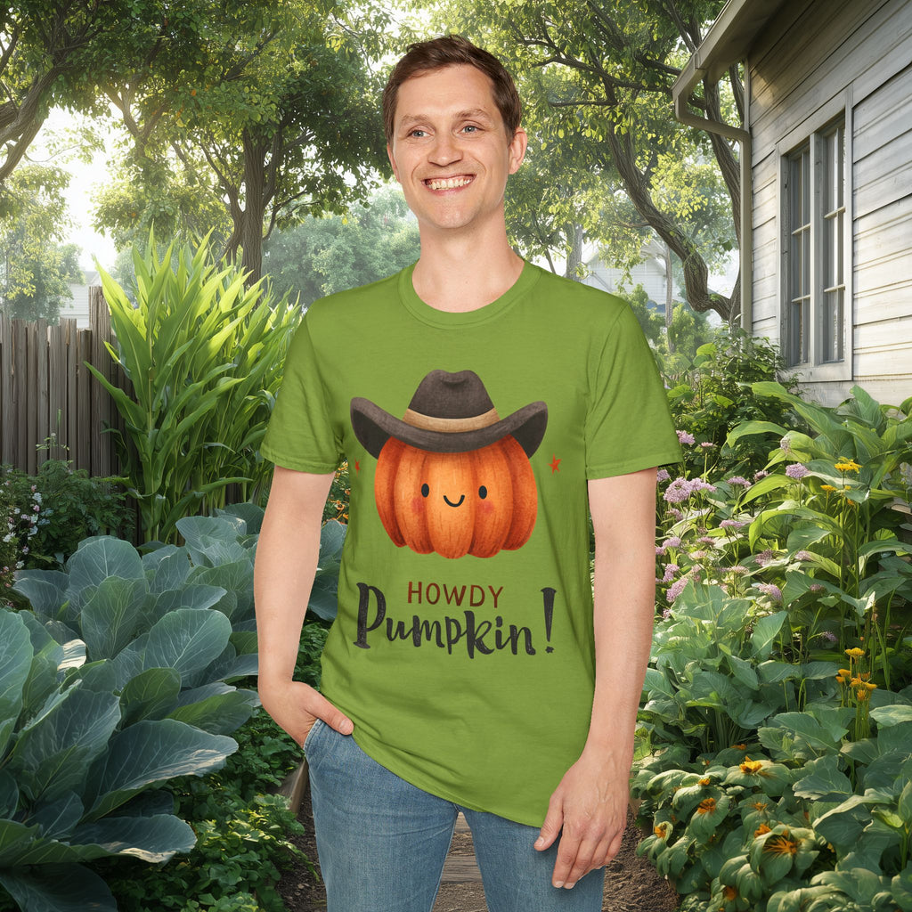 Howdy Pumpkin T-Shirt - Modern Minimalist Vibe