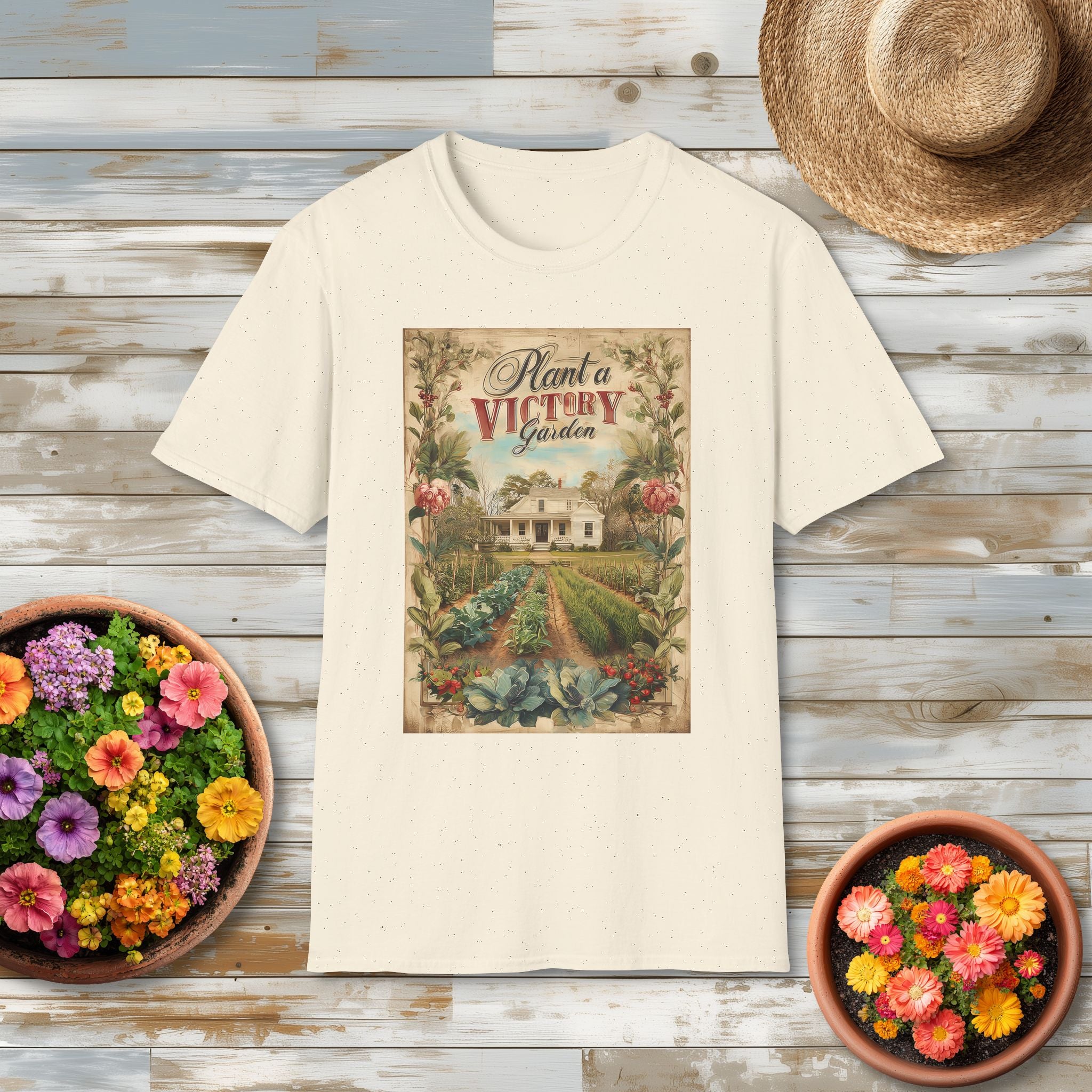 Vintage Plant a Victory Garden Poster T-Shirt