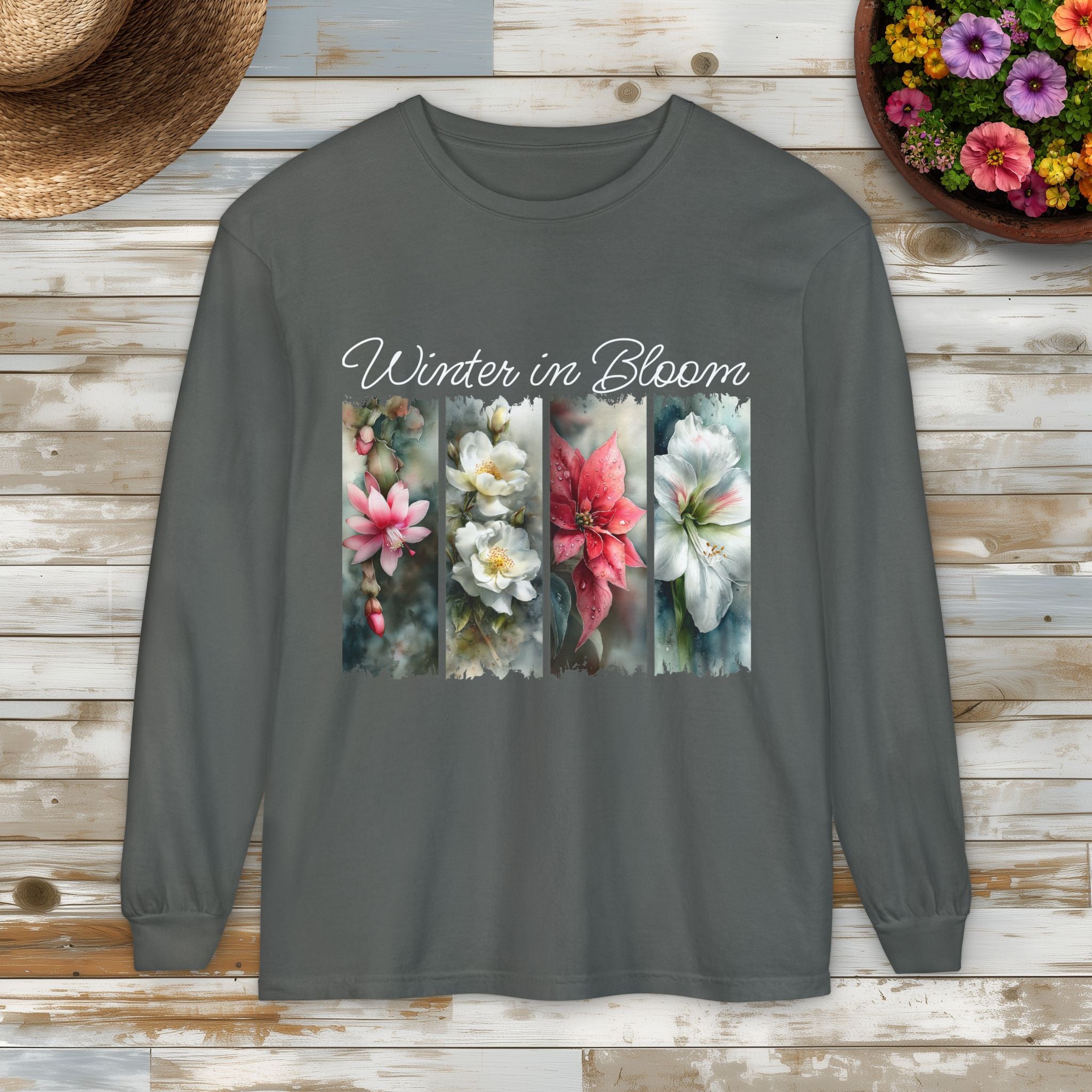 Winter in Bloom Long Sleeve Tee