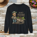 Dirt Dude with Wheelbarrow Long Sleeve Tee