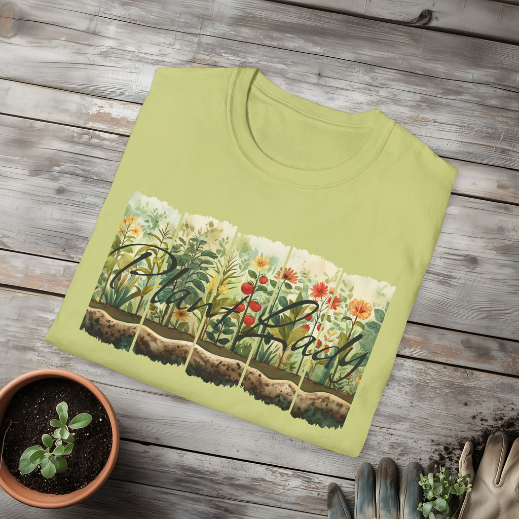 Plant Lady Backyard Gardener T-Shirt for