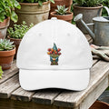 Tulip Bouquet Bashful Garden Gnome Dad Hat