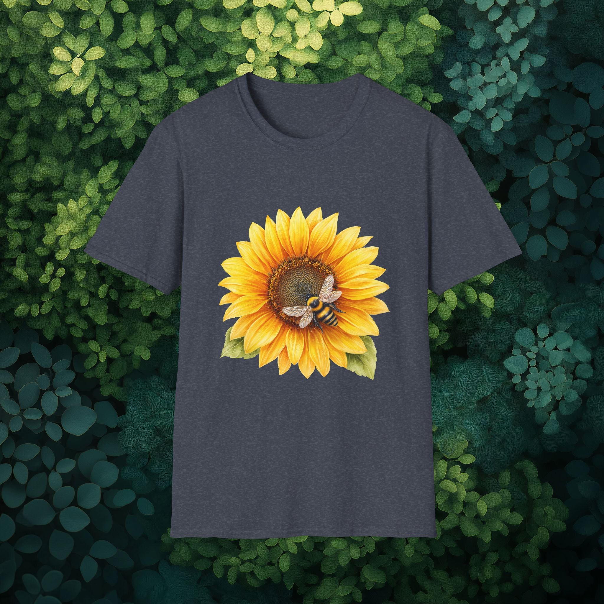 Sunflower and Honeybee T-Shirt