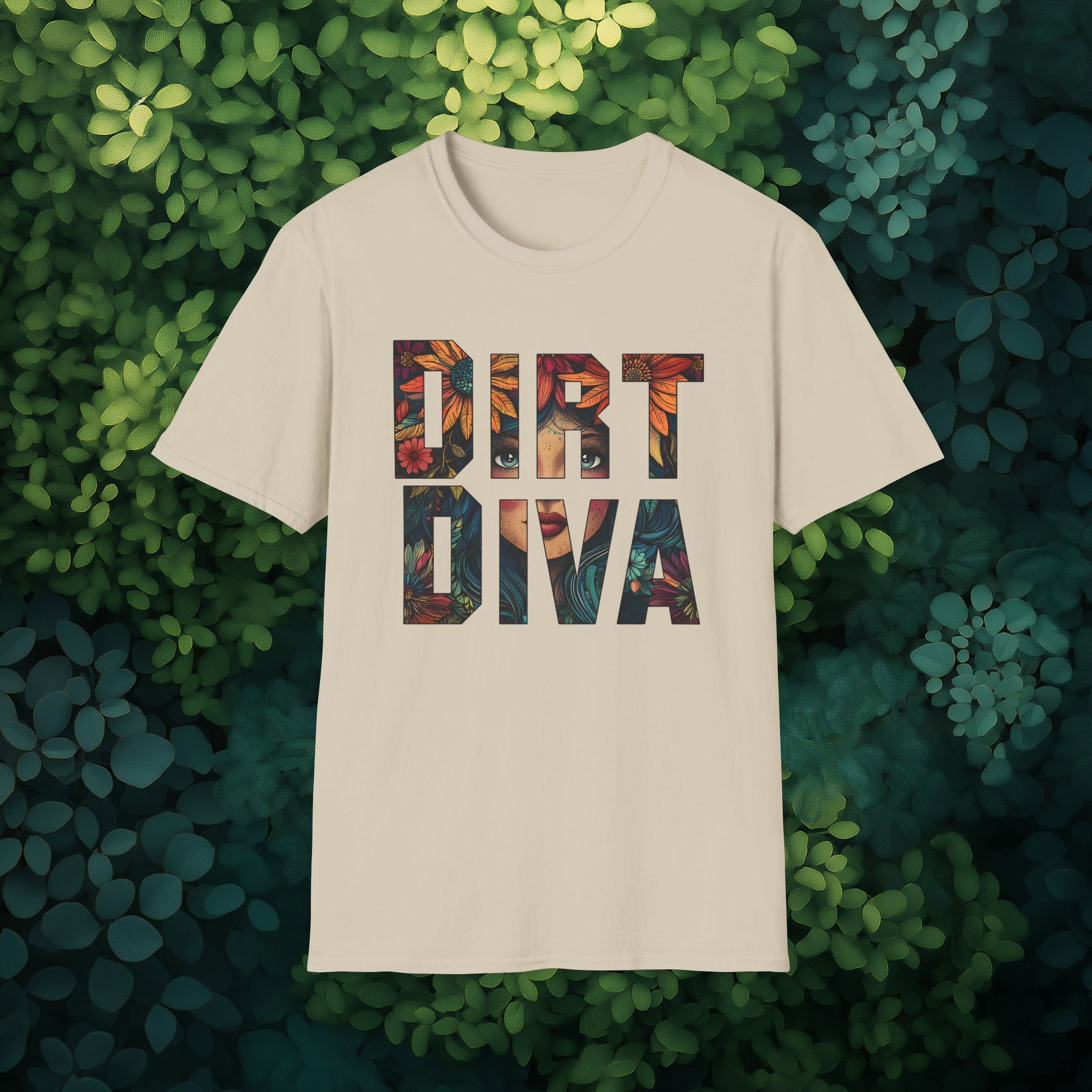 Boho Dirt Diva T-Shirt for  Nature Lovers