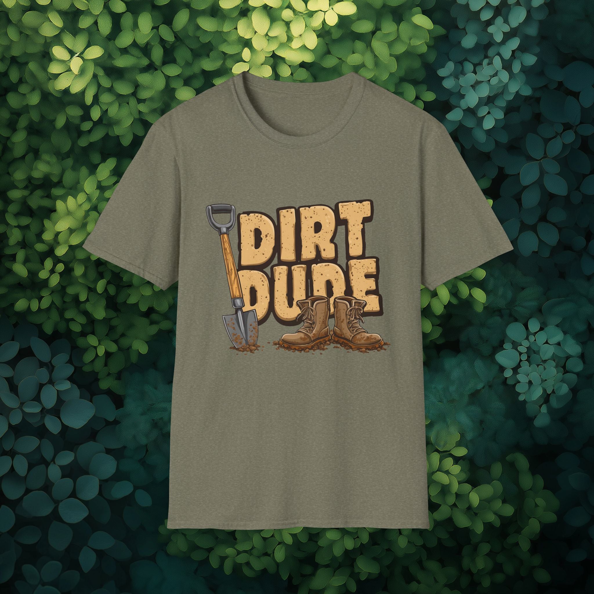 Dirt Dude T-Shirt for Gardeners