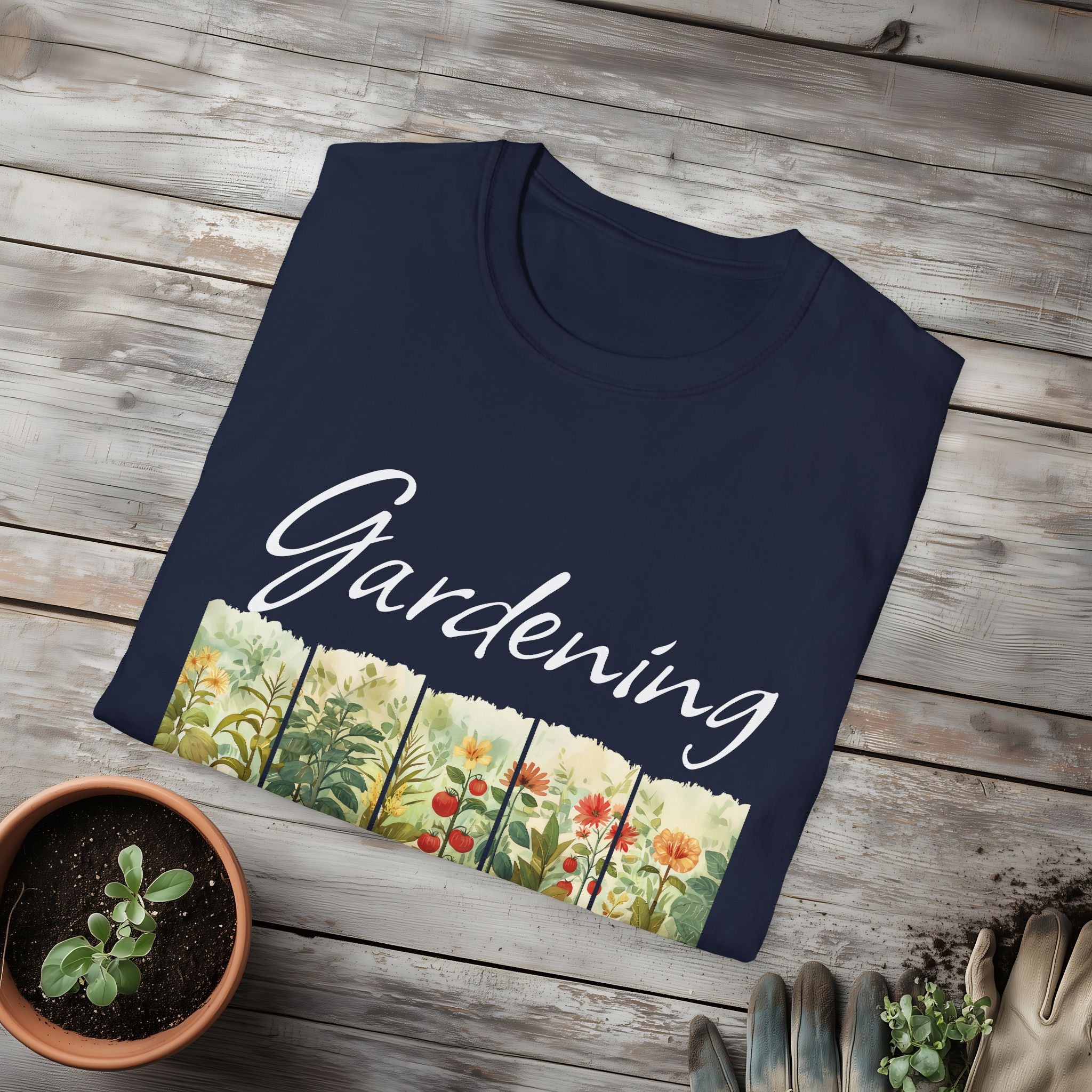 Because Murder is Wrong Sarcastic T-Shirt for Gardeners