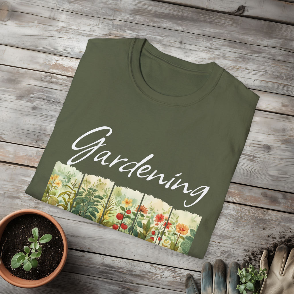 Because Murder is Wrong Sarcastic T-Shirt for Gardeners