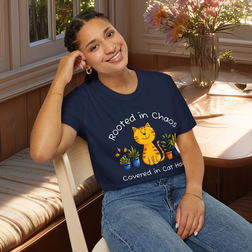 Cartoon Chaos & Cat Hair T-Shirt
