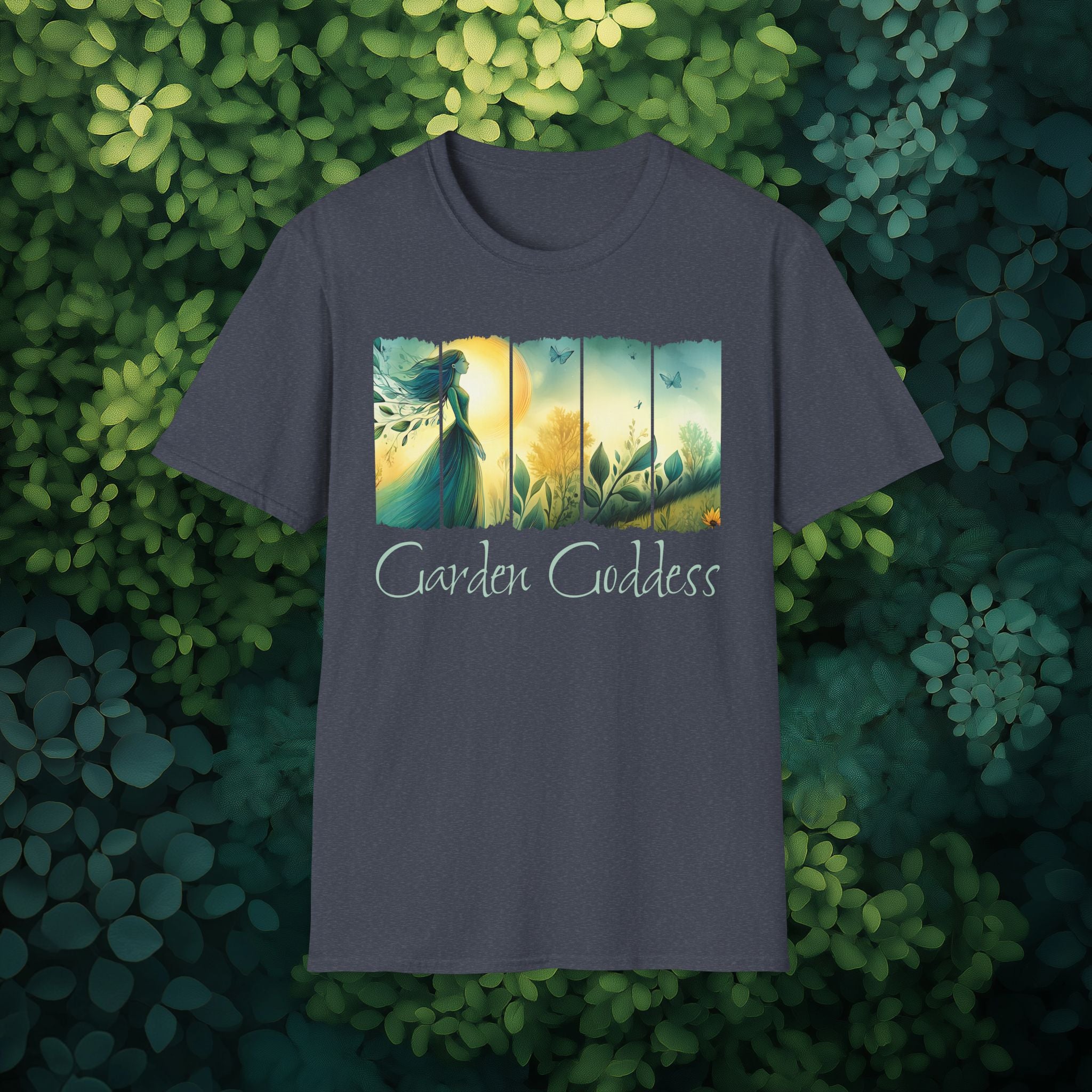 Divine Feminine Garden T-Shirt for Gardeners