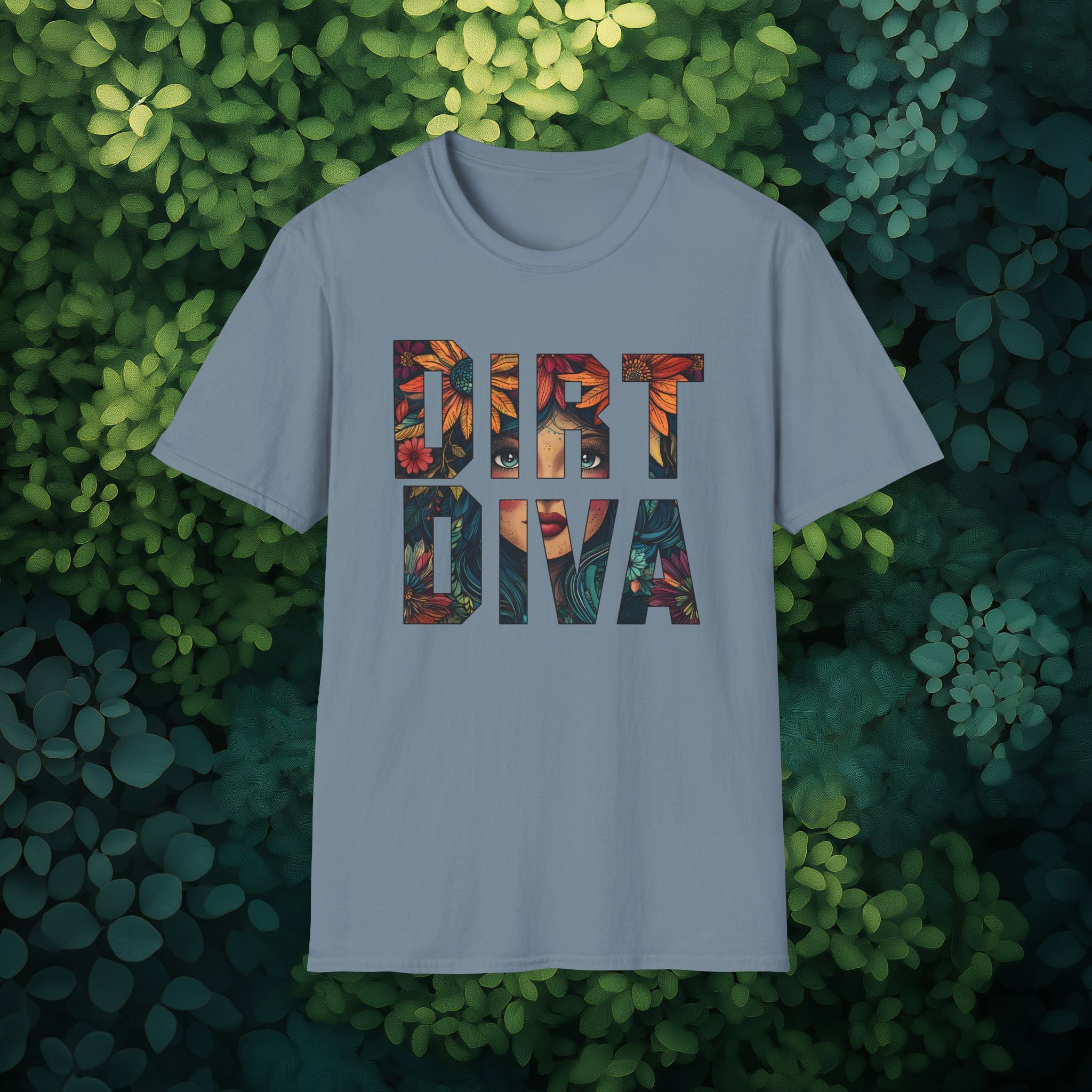 Boho Dirt Diva T-Shirt for  Nature Lovers