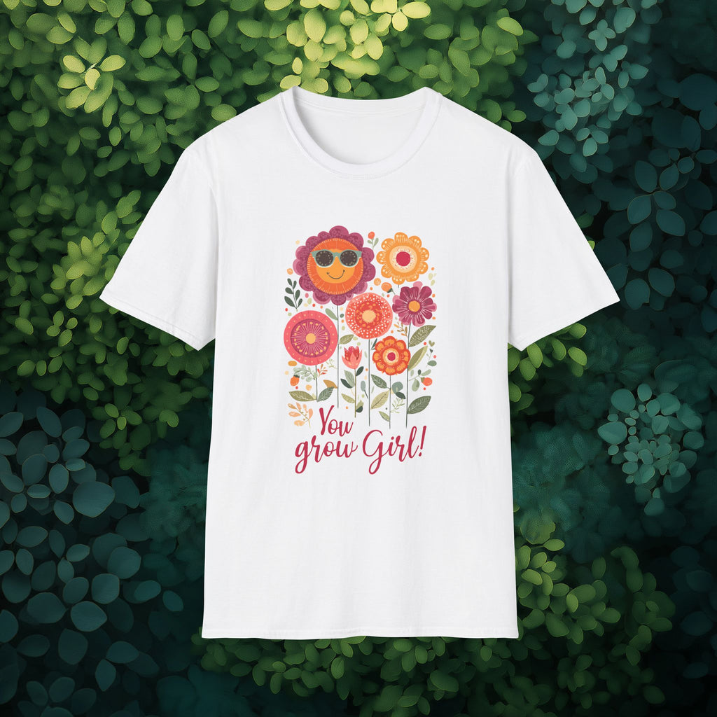 You Grow Girl! T-Shirt for Backyard Gardeners