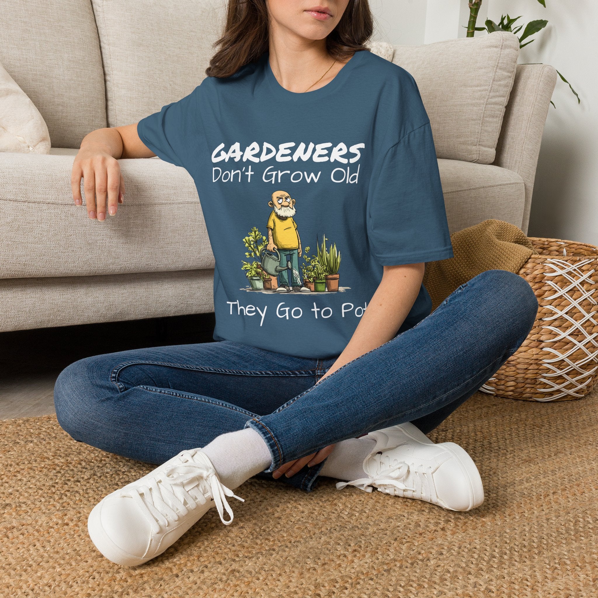 Gardeners Don’t Grow Old Funny Plant Man T-Shirt