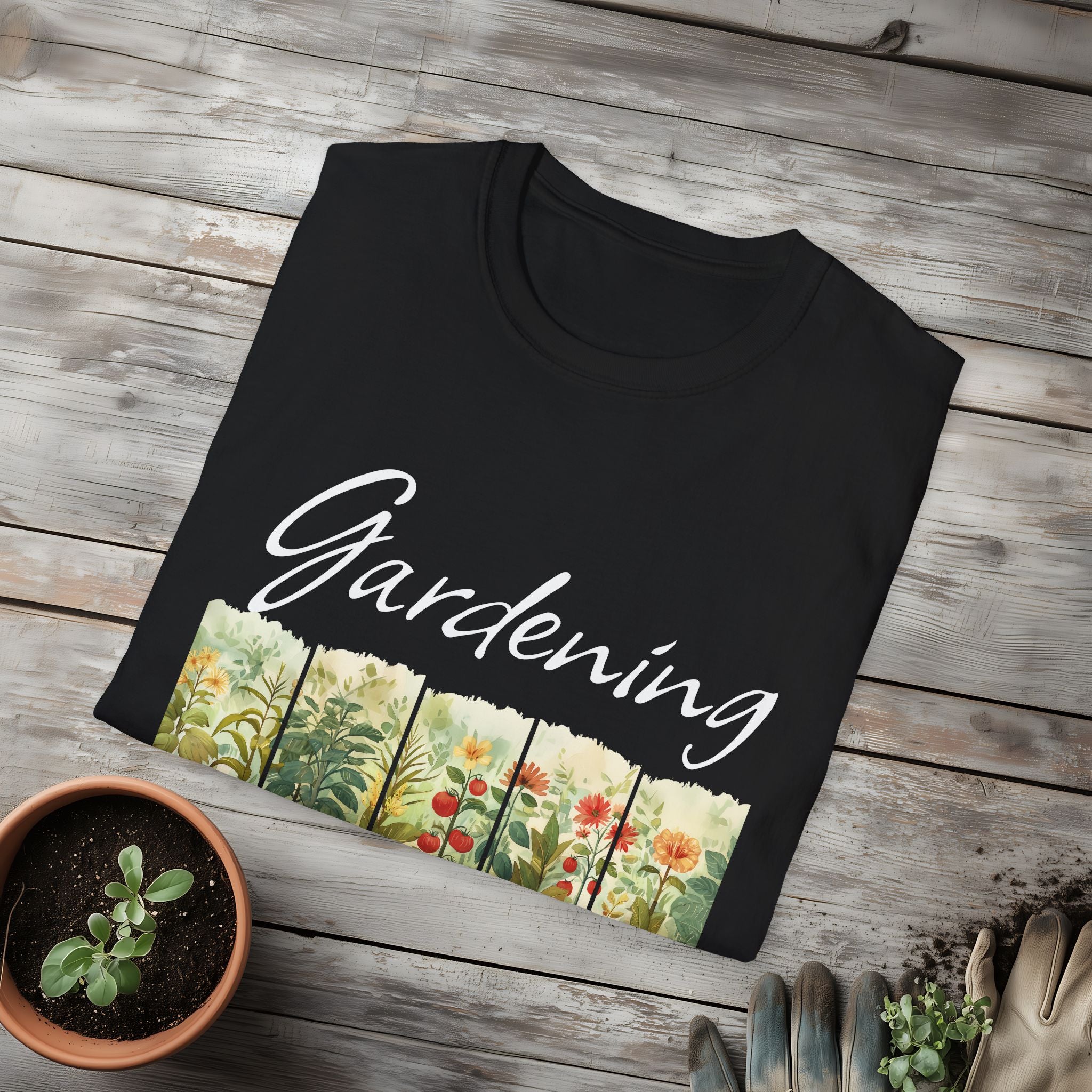 Because Murder is Wrong Sarcastic T-Shirt for Gardeners