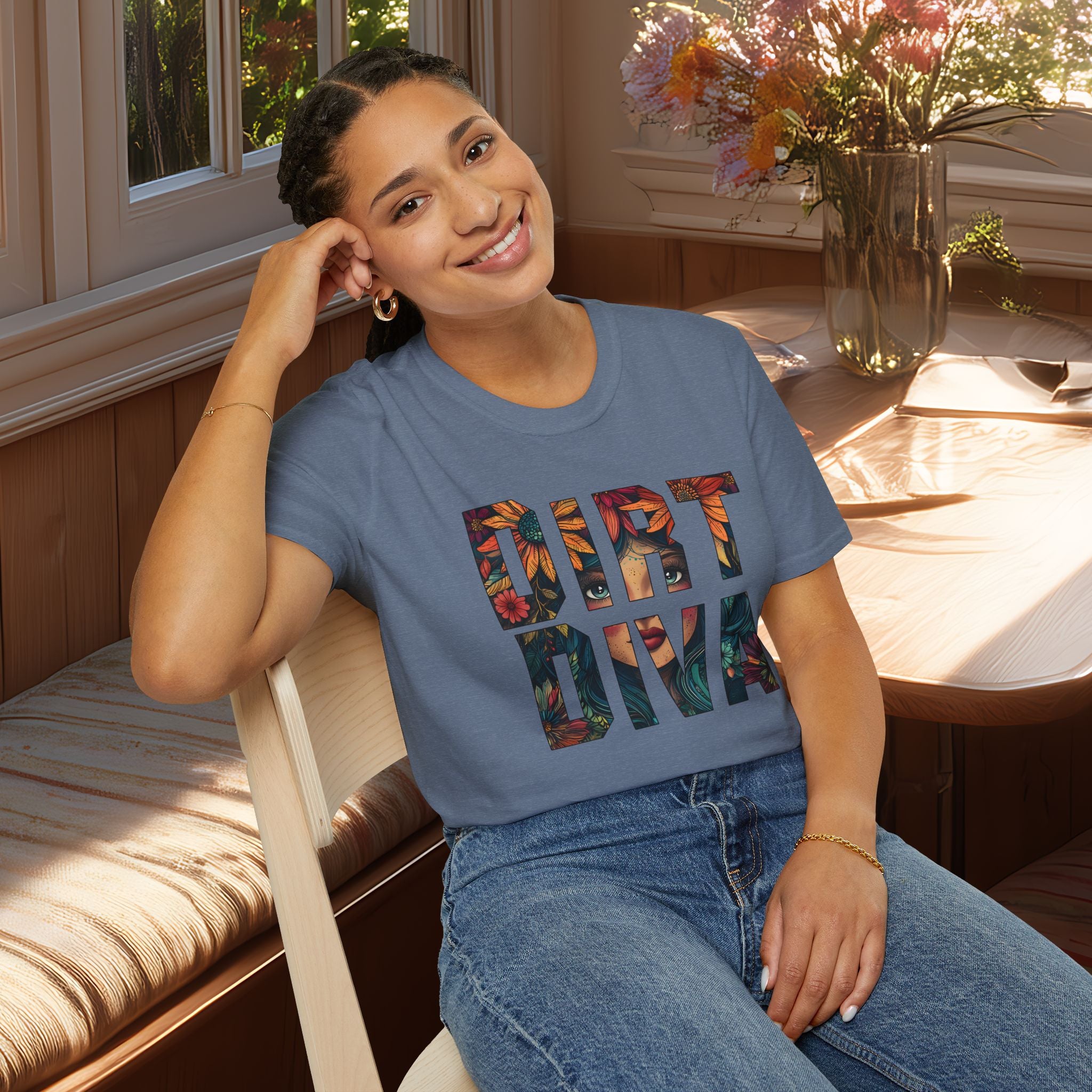Boho Dirt Diva T-Shirt for  Nature Lovers