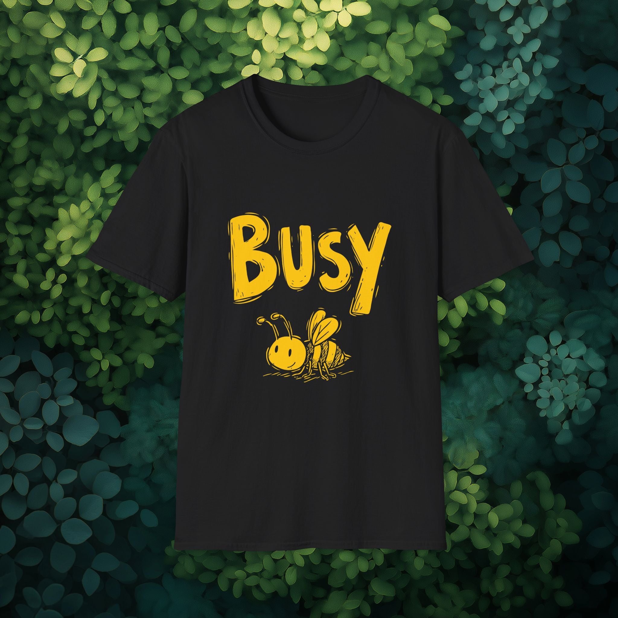 Busy Bee Doodle T-Shirt for Nature Lovers
