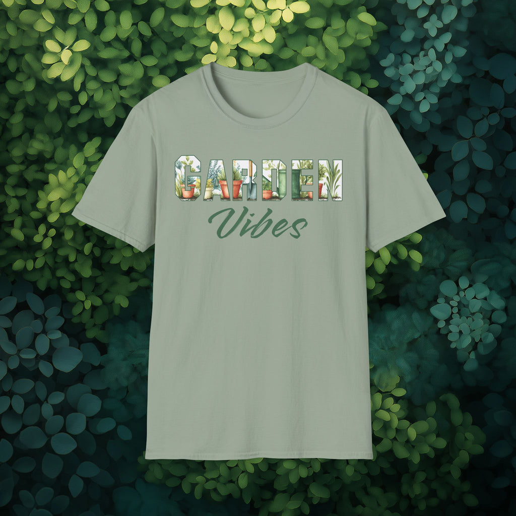Garden Vibes T-Shirt for Plant Lovers and Gardeners