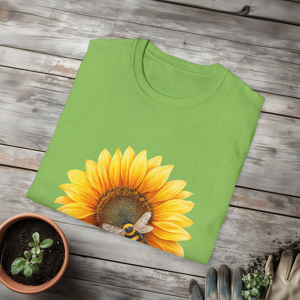 Sunflower and Honeybee T-Shirt