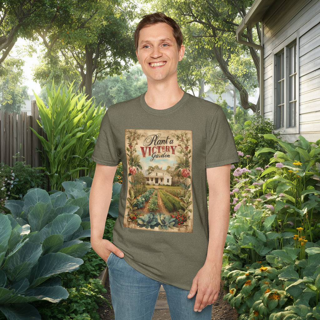 Vintage Plant a Victory Garden Poster T-Shirt