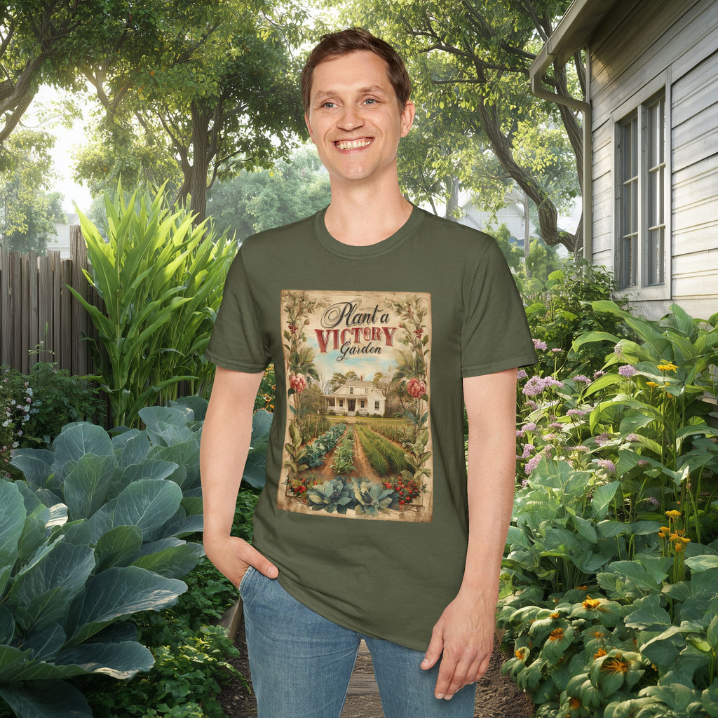 Vintage Plant a Victory Garden Poster T-Shirt