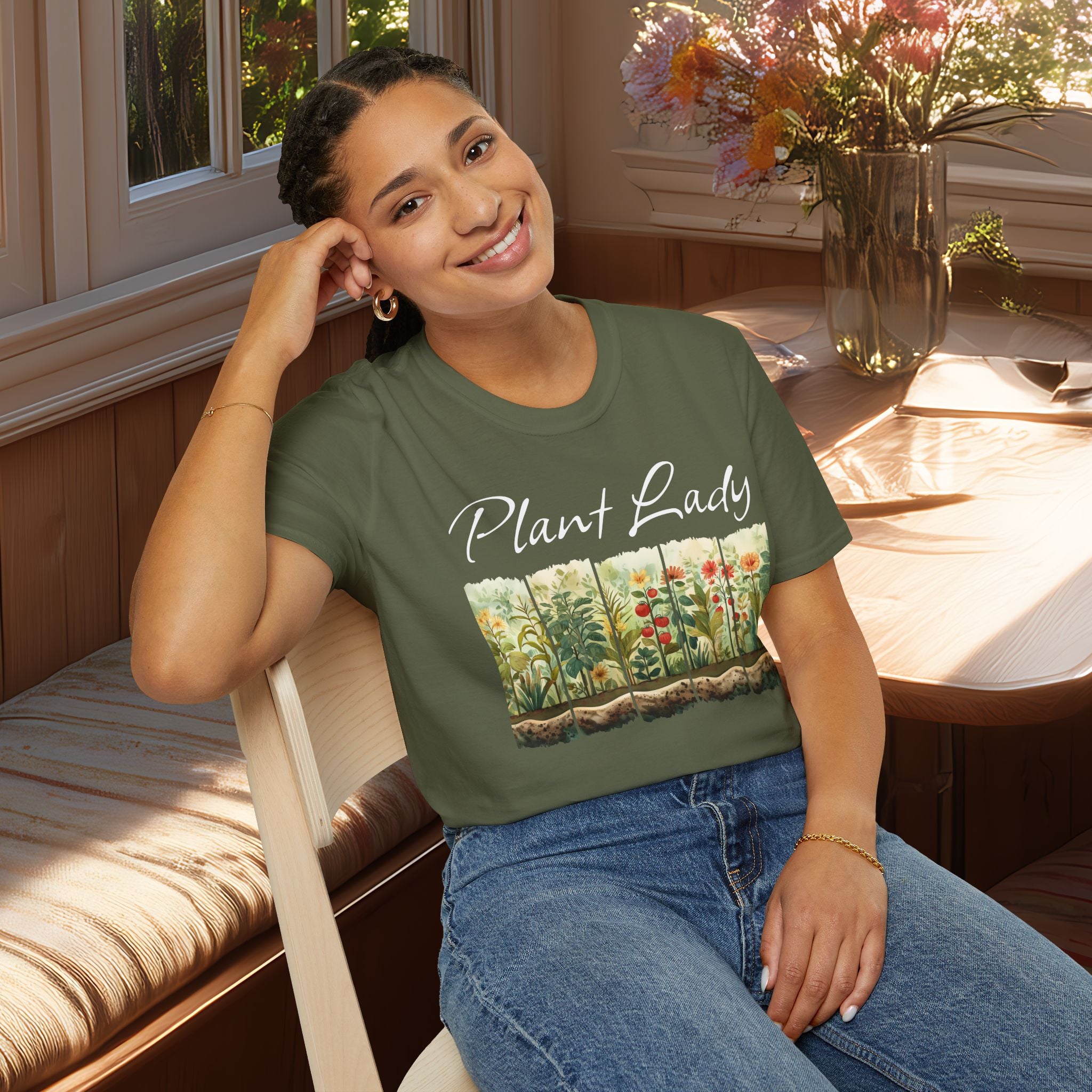 Garden Plant Lady T-Shirt for Gardeners